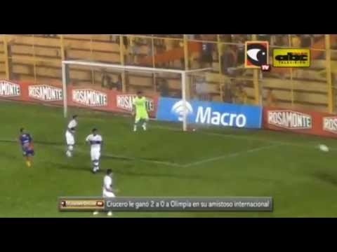 Amistoso internacional 2015: Crucero del Norte (ARG) 2 vs. Olimpia 0