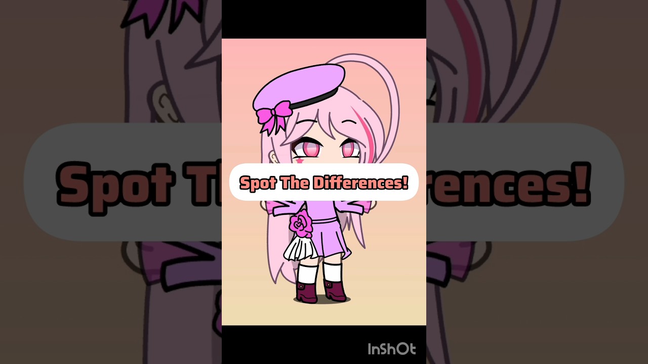SPOT THE DIFFERENCES #gachalife #gachaedit #spotthedifference