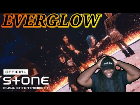 American first time hearing EVERGLOW (에버글로우) - FIRST MV