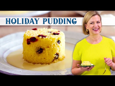 Cranberry Orange Christmas Puddings || Holiday Baking w/ Anna Olson