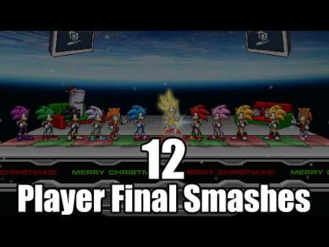 All 12 Player Final Smashes - Super Smash Flash 2