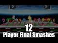 All 12 Player Final Smashes Super Smash Flash 2
