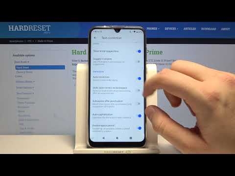 How to Access Text Correction Options in ZTE Blade 10 Prime – Enable Typing Features