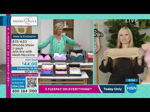 HSN | Rhonda Shear Intimates & Loungewear 01.24.2023 - 12 PM