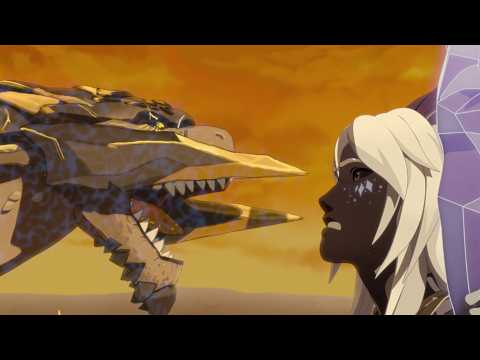 Aaravos Vs. Rex Igneous | The Dragon Prince Season 7 Scene