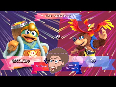 LocoLobo (King Dedede) vs. C# (Banjo) - Grand Finals - Fro Fridays #16 - Double Elimination