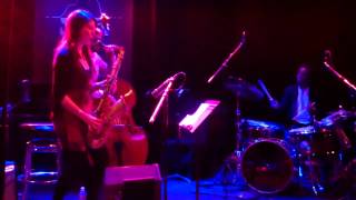 Melissa Aldana and the Crash Trio-2014 NYC Winter Jazz Fest-Variations on a Monk Theme
