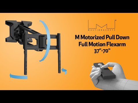 M Motorized Pull Down Full Motion Flexarm 37"-70"