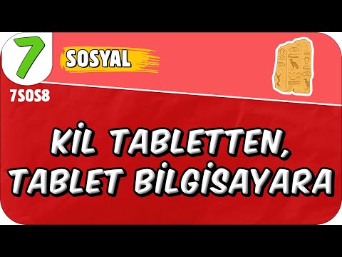 Kil Tabletten, Tablet Bilgisayara 📕 7. Sınıf Sosyal #2025