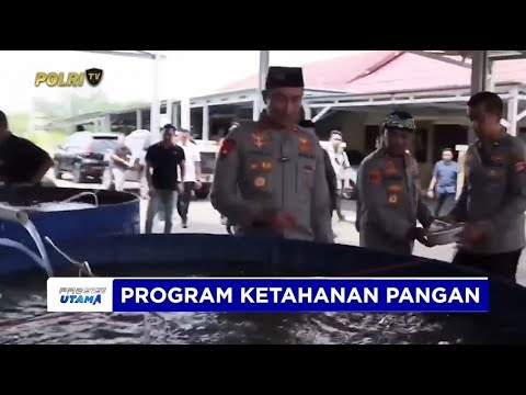KAPOLDA BANTEN APRESIASI PROGRAM KETAHANAN PANGAN YANG DIGAGAS KAPOLRES SERANG
