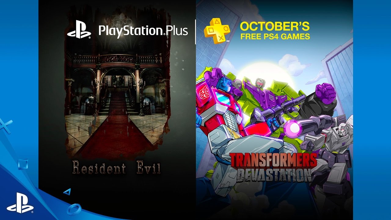 PlayStation Free Games for October 2016 PlayStation.Blog