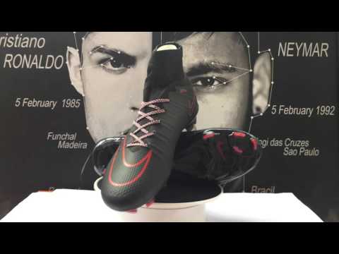 soccer-shops.us - Order Black Red Nike Mercurial Superfly FG Soccer Cleats Online