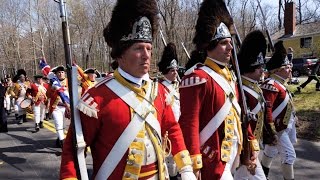 His Majesty&#39;s 10th Regiment on the march