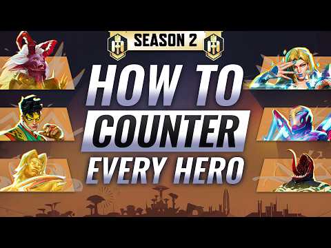 The ULTIMATE Hero Counter Guide (Season 2) | BEST Hard-Counters for EVERY HERO! | Marvel Rivals