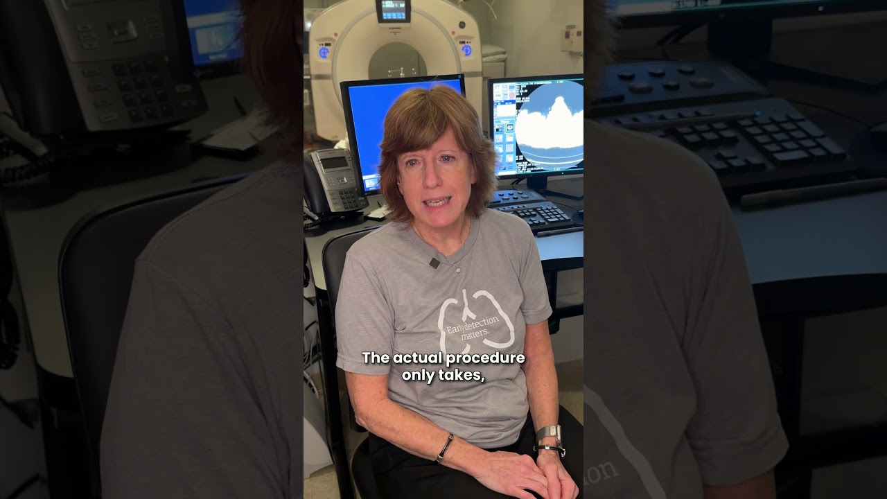 What is a Lung Cancer Screening CT scan like?
