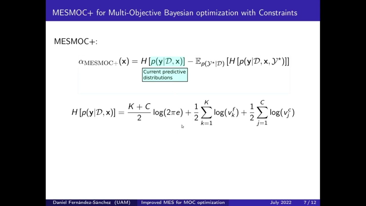 [AutoMLConf'22]: Improved Max-value Entropy Search for Multi-objective Bayesian Optimization