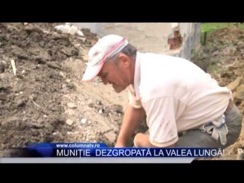 Muniție dezgropată la Valea Lungă! (Columna TV)