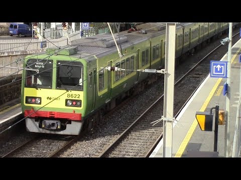 Irish Rail 8520 Class Dart Train 8622 - Blackrock Station, Dublin
