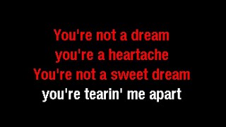 Charlie Landsborough - When You're Not A Dream (Wobgv) (Karaoke) - Dancing Frog Karaoke