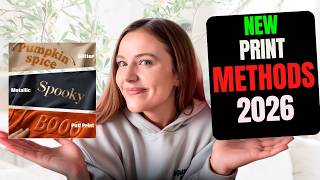 Printify Just Quietly Launched 3 New Print Methods (Most Sellers Missed This)