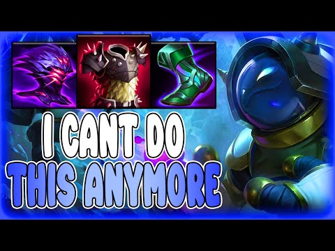 UNTILTABLE ROLLING BALL RAMMUS | DIAMOND RAMMUS JUNGLE GAMEPLAY | 14.5 S14