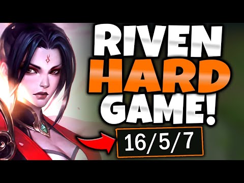 RIVEN MAINS! HOW TO 1V9 AN ALREADY LOST GAME! - S12 RIVEN TOP GAMEPLAY! (Season 12 Riven Guide)