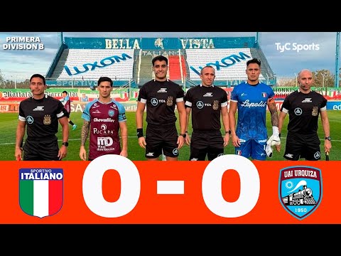 Sportivo Italiano 0-0 UAI Urquiza | Primera División B | Fecha 10 (Clausura)