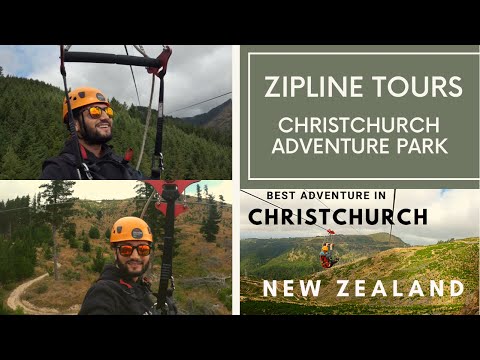 Zipline Tours Christchurch Adventure Park | My First New Zealand Adventure | South Island