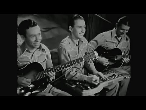 Joqauin Murphey (steel guitar) Spade Cooley (fiddle) film 1945