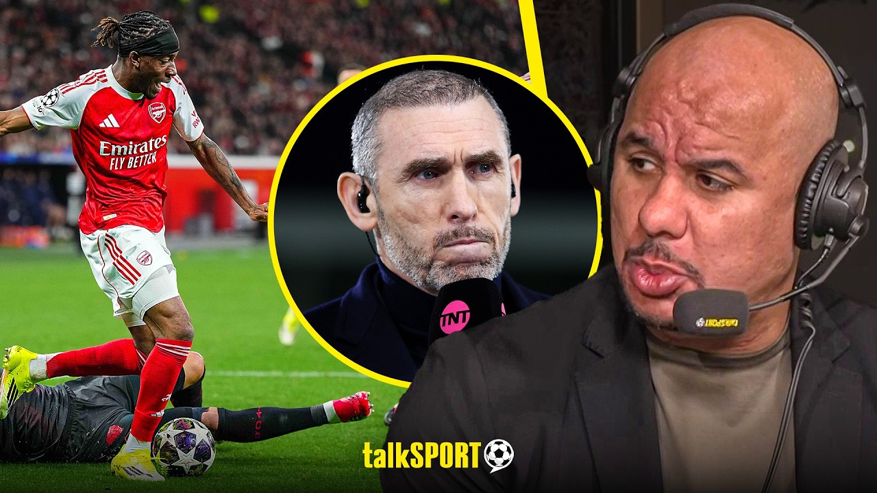 "BLATANT DIVE!" Agbonlahor ACCUSES Madueke of CHEATING vs Leverkusen and SLAMS Keown's Arsenal BIAS!
