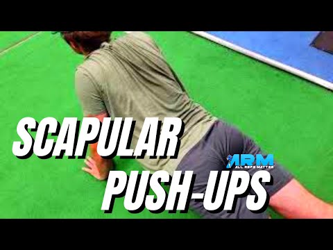 Shoulder Mobility Scapular Push-Ups Pitchers