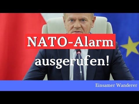 NATO alert, Article 4 declared - Russian (?) drones invade Polish airspace