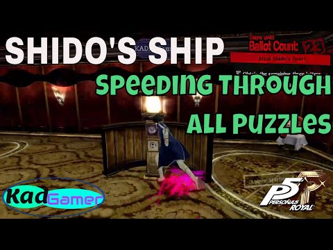 Shido Ship Palace Speed Run Puzzles - Persona 5 Royal 248