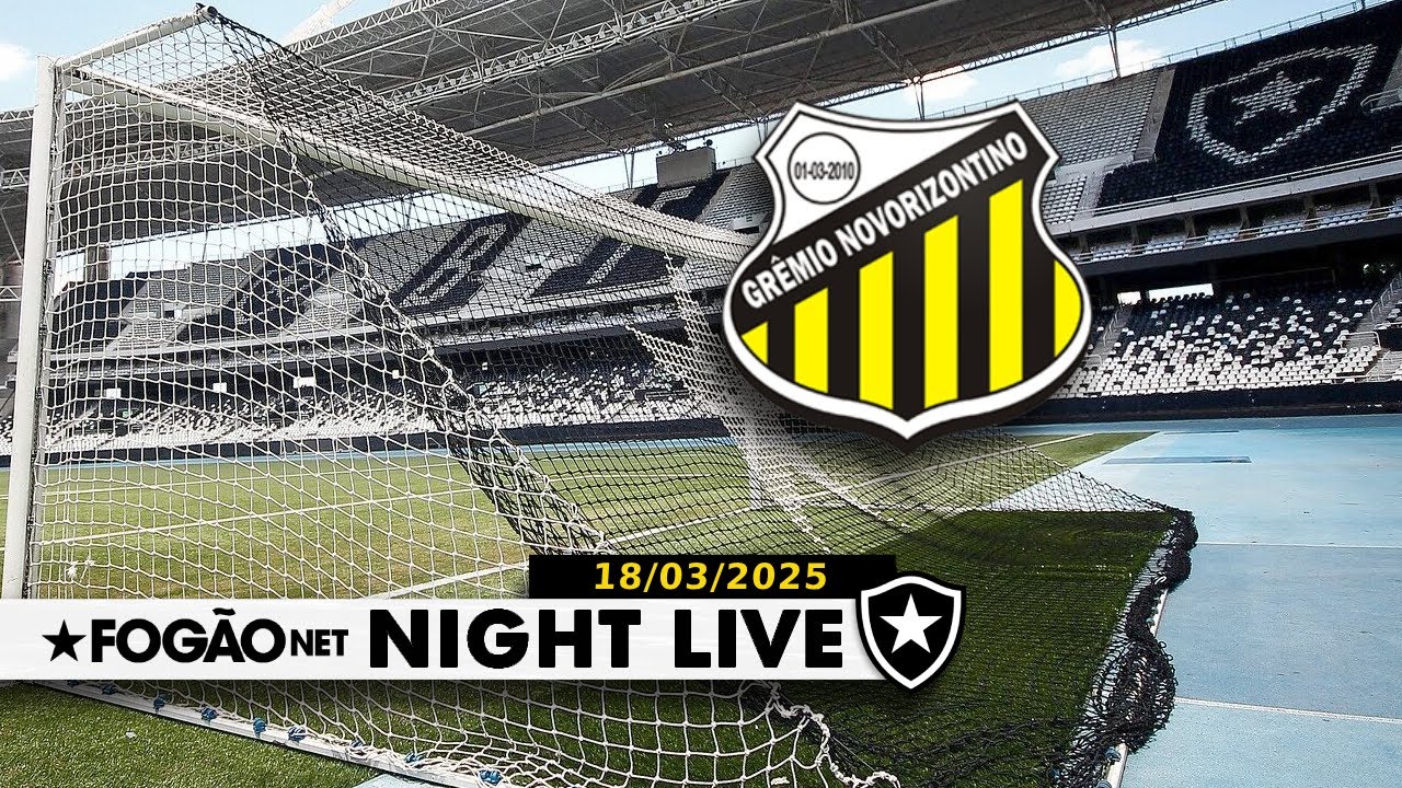 NIGHT LIVE | Botafogo enfrentará Novorizontino em amistoso; tabela e análise da Libertadores