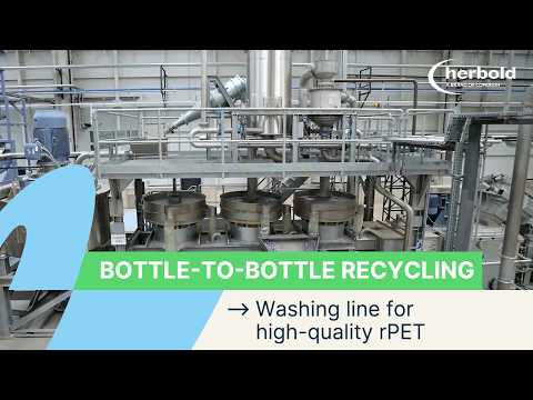 Herbold - 100 Metric Tons of PET Washing Line