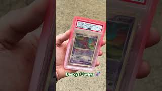 Main Entree: Deoxys 3 Ways #pokemonchannel #vendorpov #pokemon #psa #shorts
