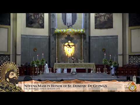 HOLY MASS: August 3, 2022, 6th Day of Novena to St. Dominic de Guzman