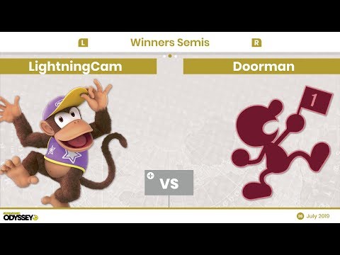 Super Smash Odyssey 7 - Winners Semis - LightningCam vs Doorman