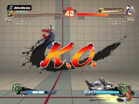 Ultra street fighter IV M.Bison(SILVER STEEZ) vs Decapre(BTMHurricane237)