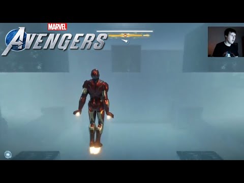Avengers PS4 Playthrough Pt 7 (HARM Training)