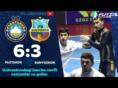 Oliy liga. 2-tur PAXTAKOR — BUNYODKOR 6:3