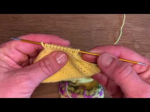 Bandspitze: auf eine Nadel zusammenführen