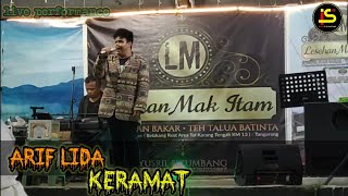 Download lagu KERAMAT ARIF LIDA live performance lesehan Mak ita... mp3
