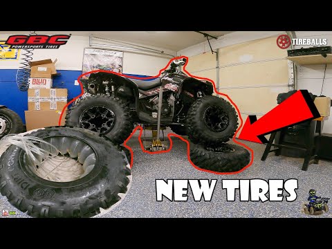 1st YouTube video about can am renegade wheels