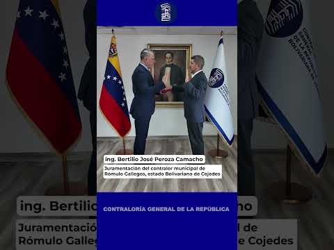 SNCF se fortalece con la juramentación del nuevo Contralor Municipal de Rómulo Gallegos en Cojedes
