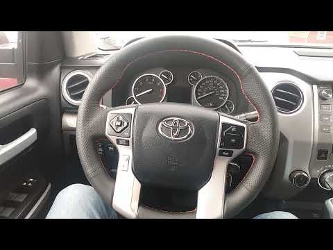 Toyota Tundra Upgrade Series #1 (Leather Steering Wheel)
