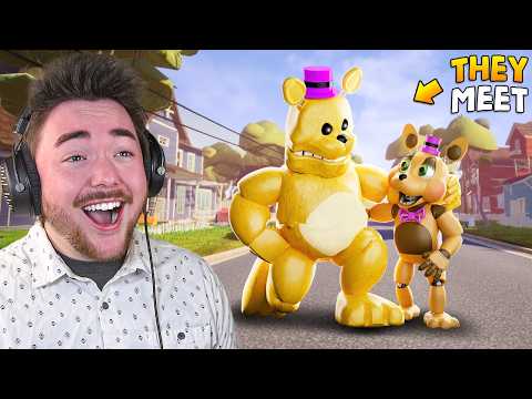 FAST FREDBEAR but he meets BABY FREDBEAR…