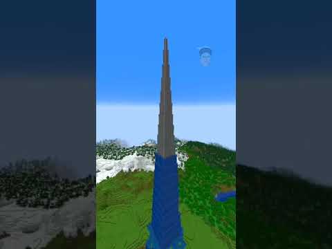 World's Largest Minecraft Tower
