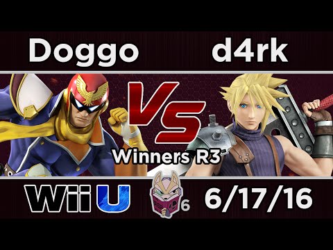 The Briggs House 6 - Doggo (C. Falc) Vs. d4rk (Cloud) SSB4 R3 - Smash 4