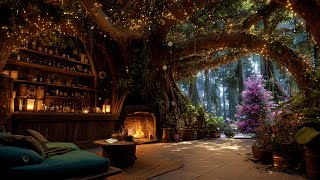Whimsical Forest Christmas Tree | Relaxing Enhanted Winter Music & Peaceful Nature Ambience